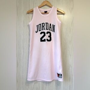 Nike Jordan 23 Pink Jersey Dress Youth XL EUC